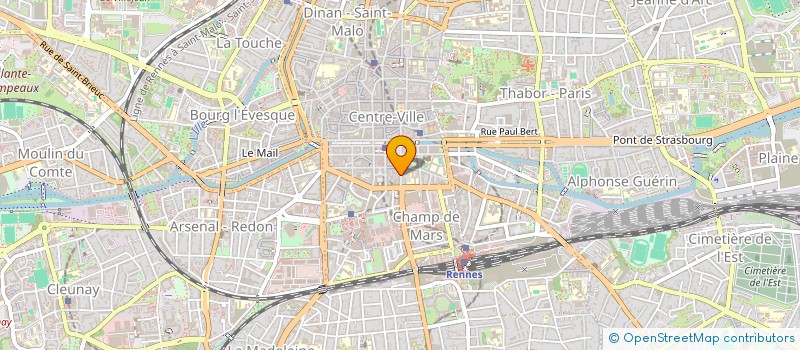 localisation de l'entreprise MONSIEUR HICHAM HAMENED à RENNES