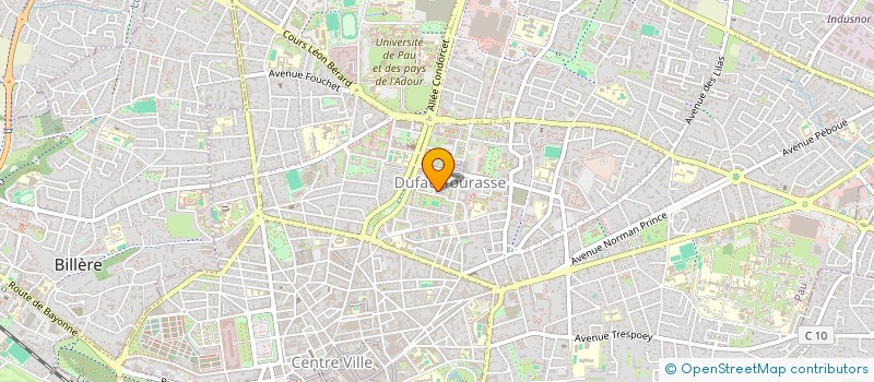 localisation de l'entreprise MONSIEUR HICHAM HAMI-EDDINE à PAU