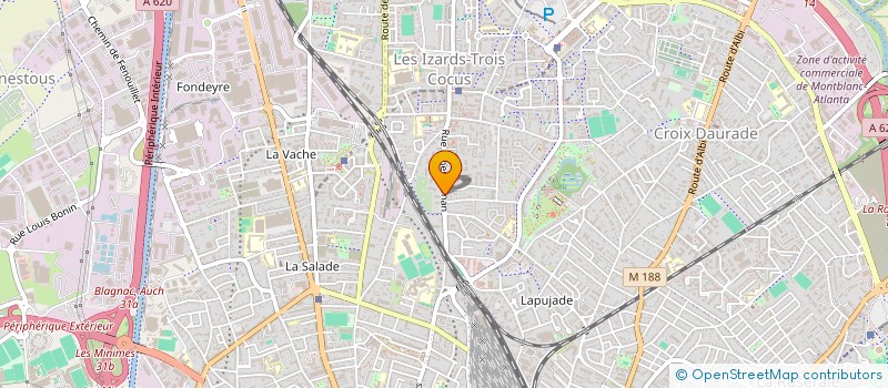 localisation de l'entreprise MONSIEUR HICHAM HAMMOUCHE à TOULOUSE