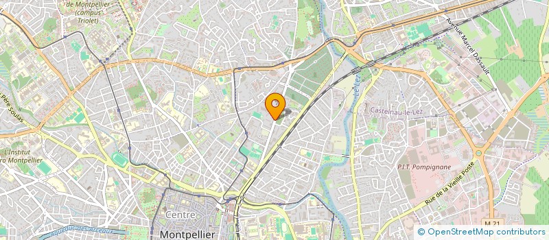 localisation de l'entreprise MONSIEUR HICHAM HASSA  MONTPELLIER