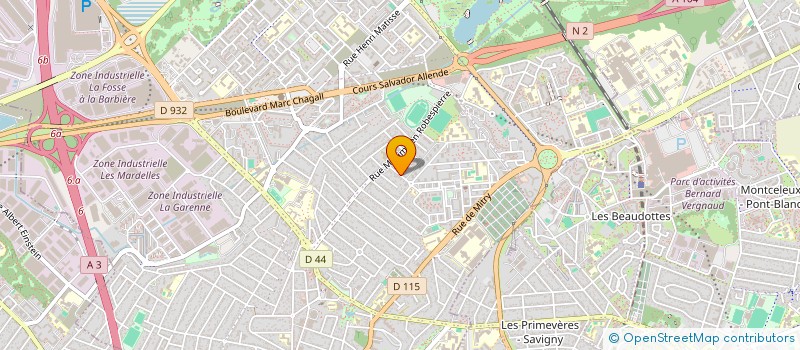 localisation de l'entreprise MONSIEUR HICHAM HICHAM à AULNAY-SOUS-BOIS