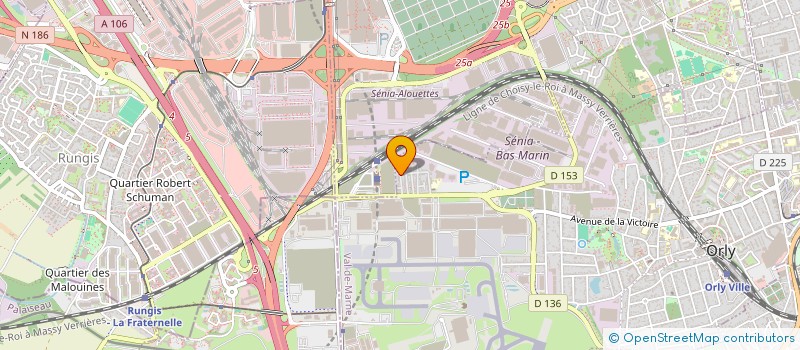 localisation de l'entreprise MONSIEUR HICHAM JABRI  ORLY