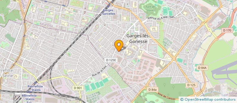 localisation de l'entreprise MONSIEUR HICHAM JALLOULI  GARGES-LES-GONESSE