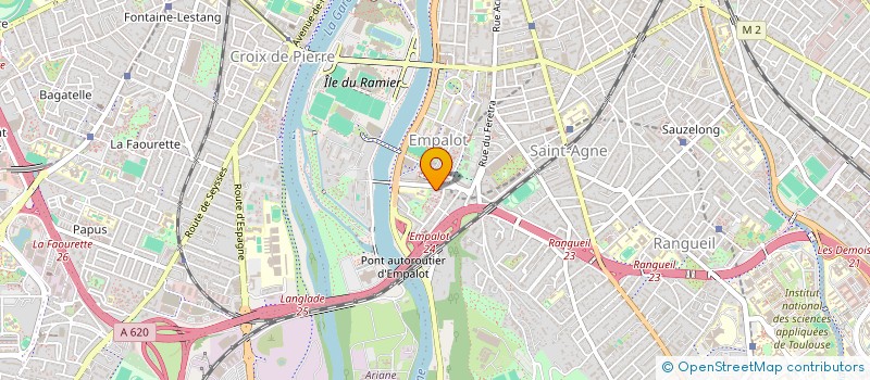 localisation de l'entreprise MONSIEUR HICHAM JARI  TOULOUSE