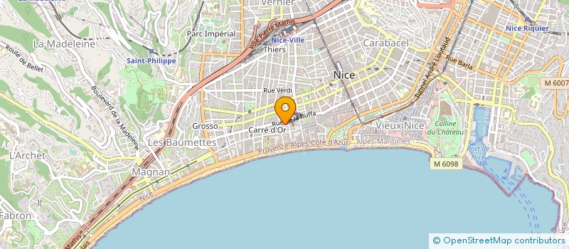 localisation de l'entreprise MONSIEUR HICHAM KACHRIDA à NICE
