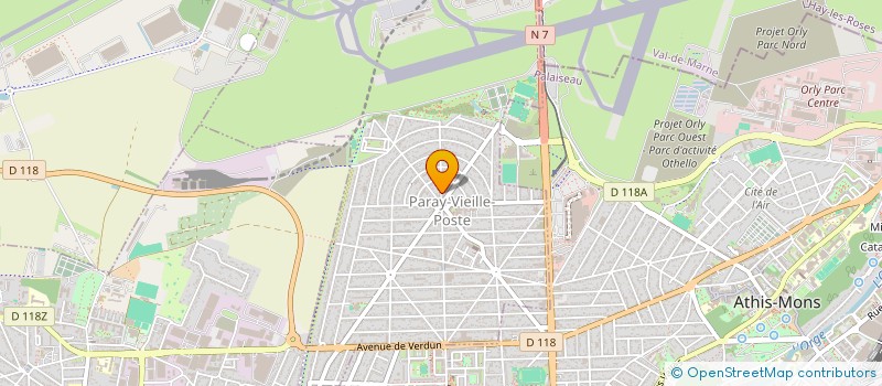 localisation de l'entreprise MONSIEUR HICHAM KARDAL  PARAY-VIEILLE-POSTE