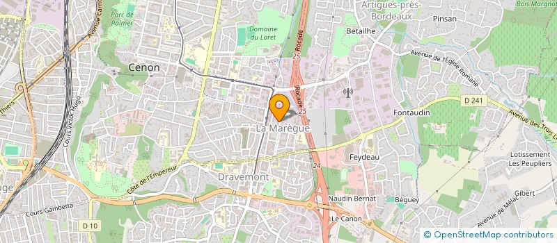 localisation de l'entreprise MONSIEUR HICHAM KARZAZI  CENON