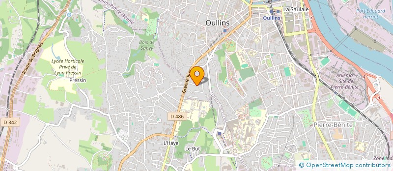 localisation de l'entreprise MONSIEUR HICHAM KEDDOUCHE  OULLINS-PIERRE-BENITE