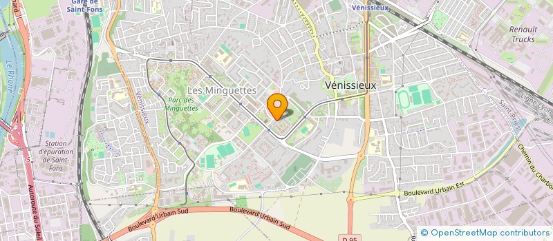 localisation de l'entreprise MONSIEUR HICHAM KHABER  VENISSIEUX