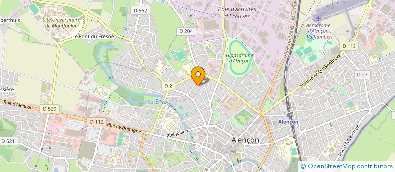 localisation de l'entreprise MONSIEUR HICHAM KHETTOUCH à ALENCON