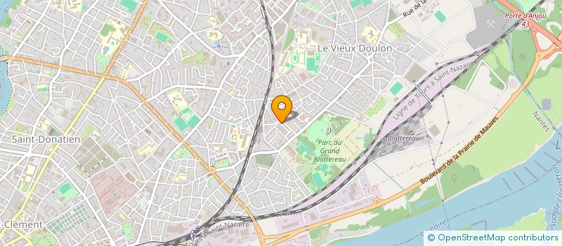 localisation de l'entreprise MONSIEUR HICHAM LACHQAR à NANTES