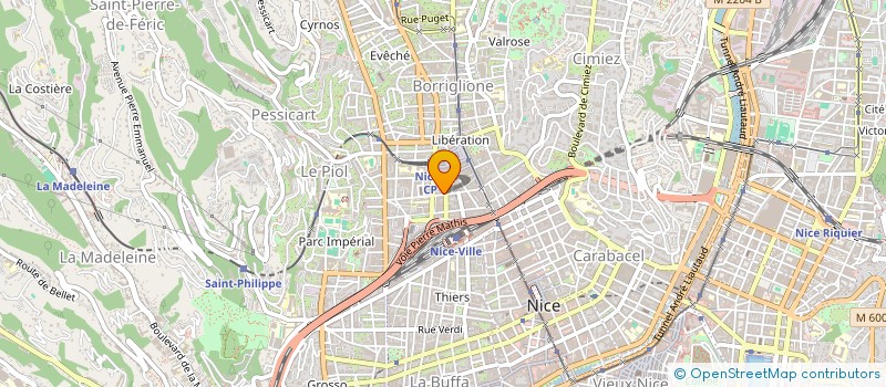 localisation de l'entreprise MONSIEUR HICHAM LAHLOU  NICE