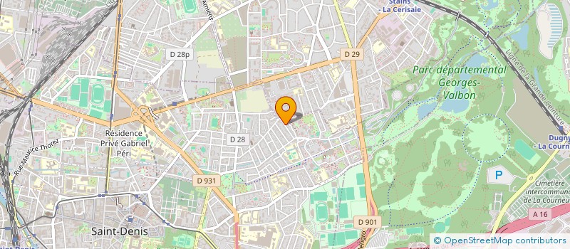 localisation de l'entreprise MONSIEUR HICHAM LEBBAR à SAINT-DENIS