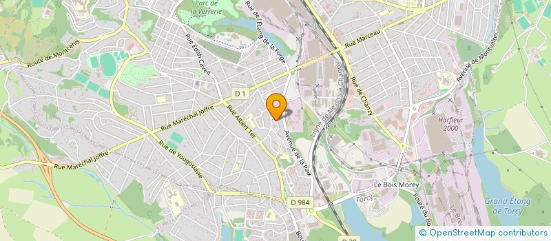 localisation de l'entreprise MONSIEUR HICHAM MAIZ  LE CREUSOT