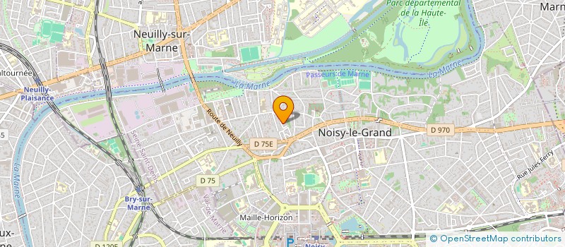 localisation de l'entreprise MONSIEUR HICHAM MEDDAHI  NOISY-LE-GRAND