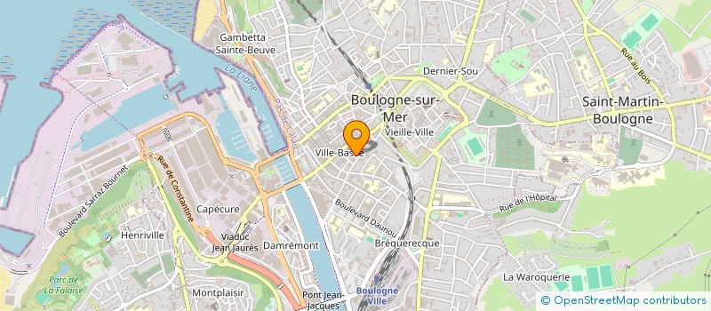 localisation de l'entreprise MONSIEUR HICHAM MESSAOUDI  BOULOGNE-SUR-MER