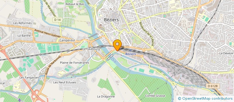 localisation de l'entreprise MONSIEUR HICHAM MOGHRANI à BEZIERS