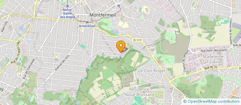 localisation de l'entreprise MONSIEUR HICHAM MOUALEK  MONTFERMEIL