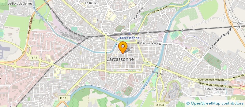 localisation de l'entreprise MONSIEUR HICHAM MUSTAFA AOMAR à CARCASSONNE