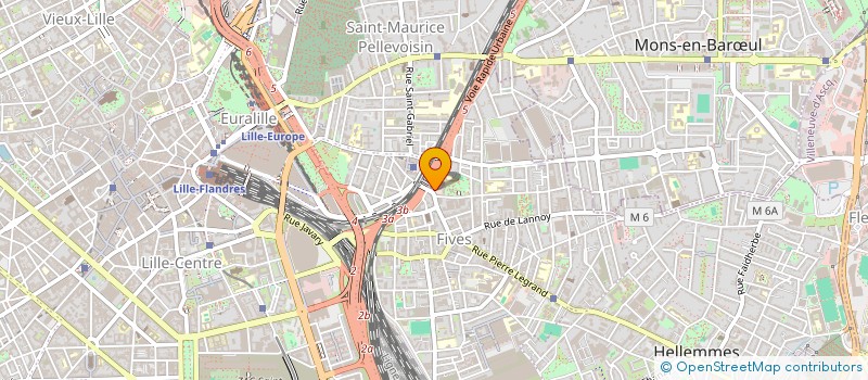 localisation de l'entreprise MONSIEUR HICHAM NAGUIB SADIK à LILLE