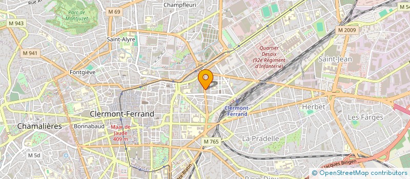 localisation de l'entreprise MONSIEUR HICHAM NASRI  CEBAZAT