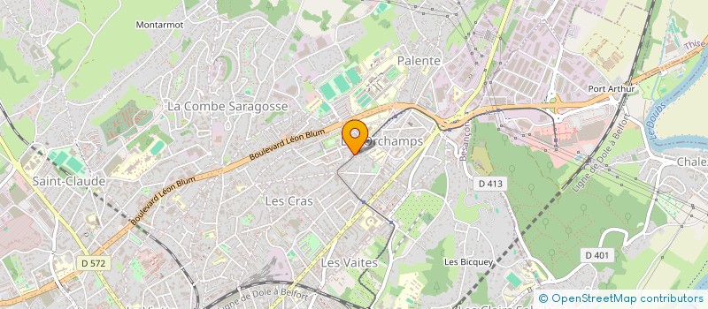 localisation de l'entreprise MONSIEUR HICHAM NOURI à BESANCON