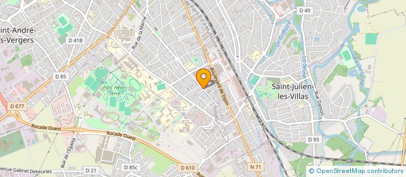 localisation de l'entreprise MONSIEUR HICHAM OUELASRI  TROYES