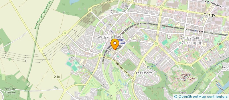 localisation de l'entreprise MONSIEUR HICHAM OUSAID  CERGY