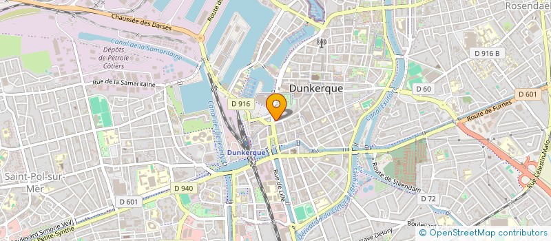 localisation de l'entreprise MONSIEUR HICHAM RACHAAIB à DUNKERQUE