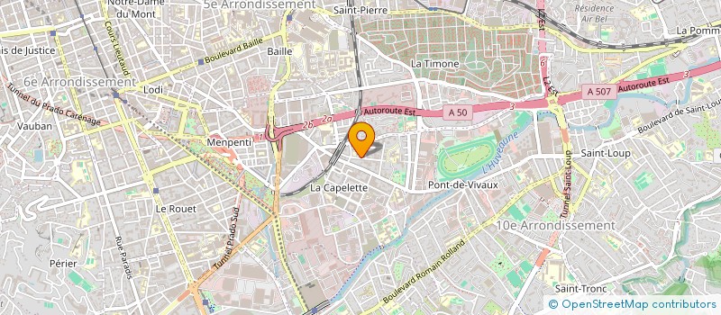 localisation de l'entreprise MONSIEUR HICHAM ROZKI  MARSEILLE