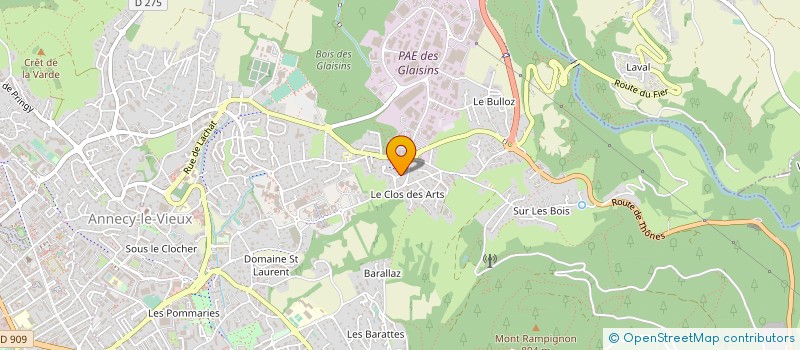 localisation de l'entreprise MONSIEUR HICHAM SABIL à ANNECY
