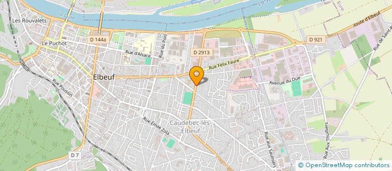 localisation de l'entreprise MONSIEUR HICHAM SALHI  CAUDEBEC-LES-ELBEUF