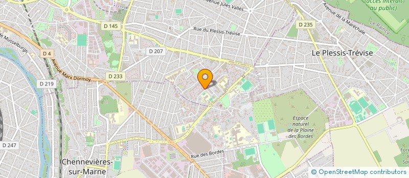 localisation de l'entreprise MONSIEUR HICHAM SEGHIRI  CHENNEVIERES-SUR-MARNE