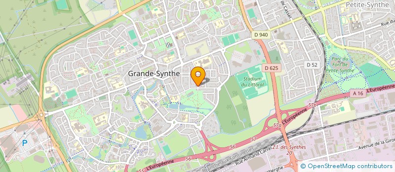 localisation de l'entreprise MONSIEUR HICHAM SENOUSSI  GRANDE-SYNTHE