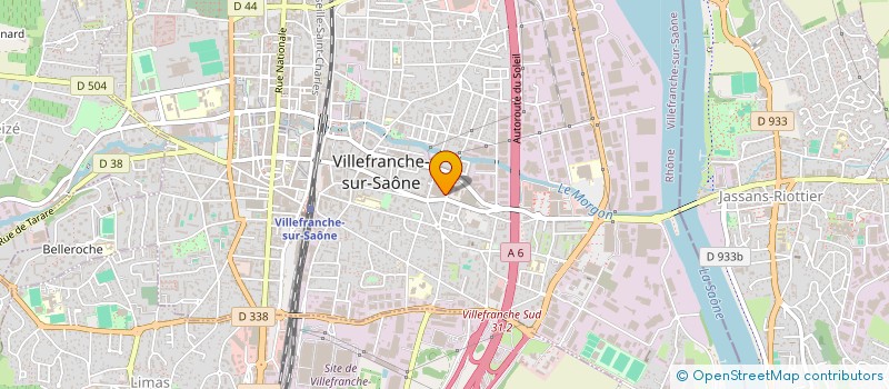 localisation de l'entreprise MONSIEUR HICHAM SILINI  VILLEFRANCHE-SUR-SAONE