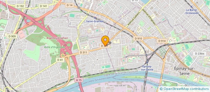 localisation de l'entreprise MONSIEUR HICHAM SLIMANI  ARGENTEUIL