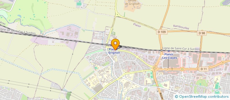 localisation de l'entreprise MONSIEUR HICHAM SOUAI  PLAISIR