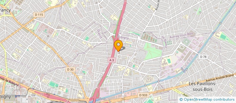 localisation de l'entreprise MONSIEUR HICHAM TAHAR  BONDY