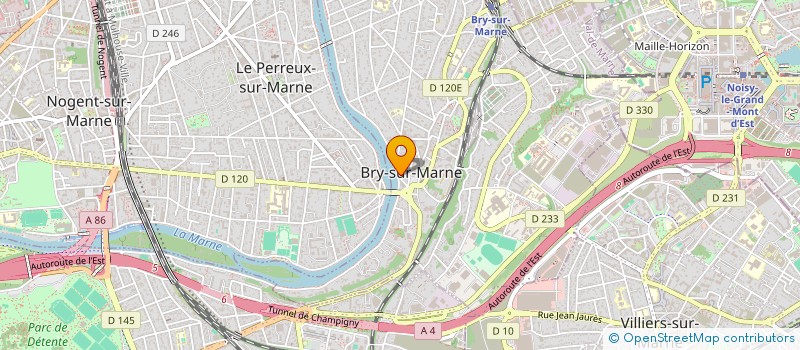 localisation de l'entreprise MONSIEUR HICHAM TALEB à BRY-SUR-MARNE
