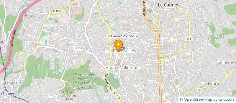 localisation de l'entreprise MONSIEUR HICHAM THAR SMA à CANNES