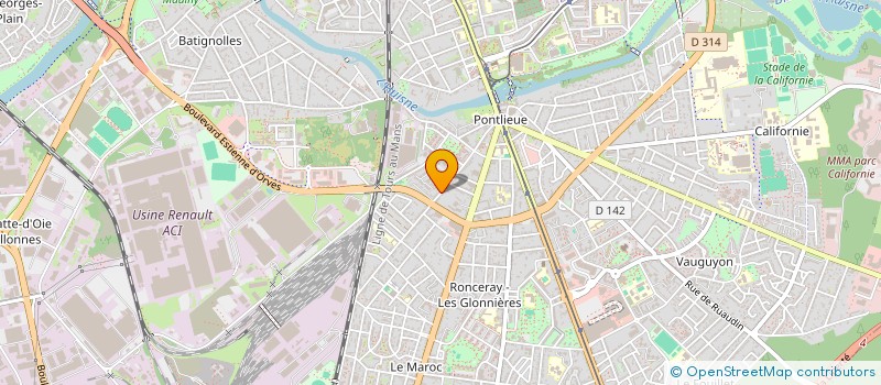localisation de l'entreprise MONSIEUR HICHAM TOUATI  LE MANS