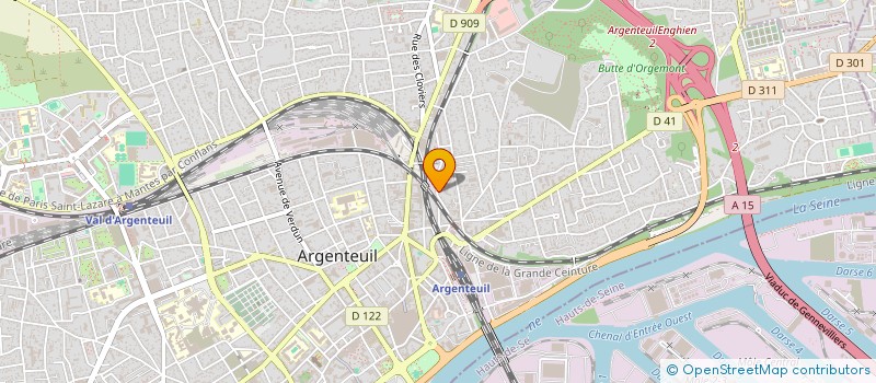 localisation de l'entreprise MONSIEUR HICHAM YAHYAOUI  ARGENTEUIL