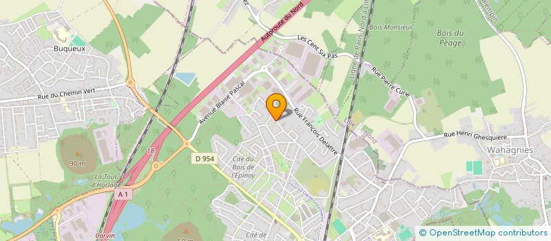 localisation de l'entreprise MONSIEUR HICHAM ZEFIZEF  LIBERCOURT