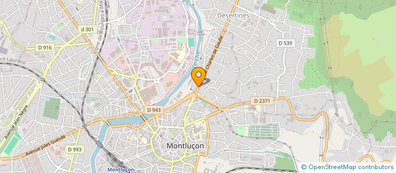 localisation de l'entreprise MONSIEUR HICHAM ZEGGANE à MONTLUCON
