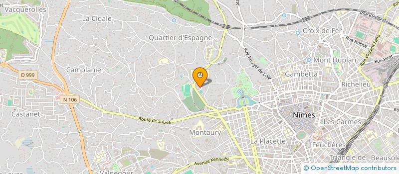 localisation de l'entreprise MONSIEUR HICHAM ZIANI  NIMES