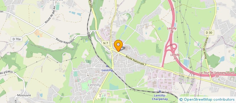 localisation de l'entreprise MONSIEUR HICHAM ZOUINE à CORBAS