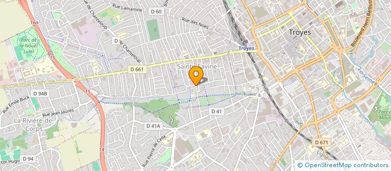 localisation de l'entreprise MONSIEUR HICHAME AIT MOHAND  SAINTE-SAVINE
