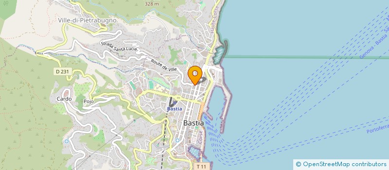 localisation de l'entreprise MONSIEUR HICHAME FARES à BASTIA