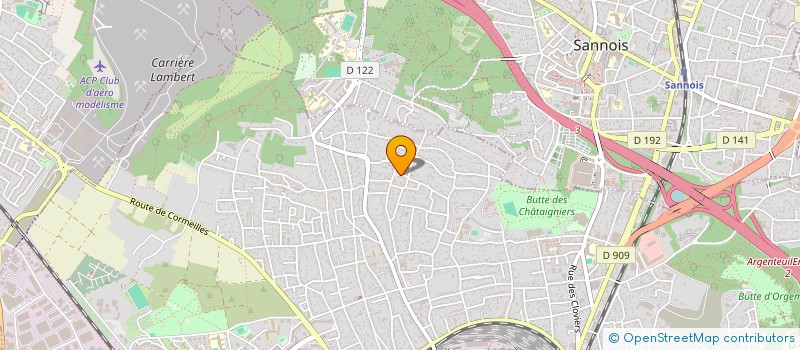 localisation de l'entreprise MONSIEUR HICHAME LAMLICHE  ARGENTEUIL