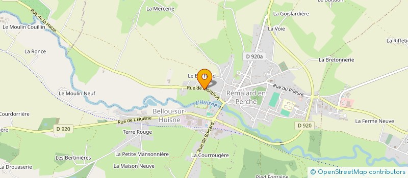 localisation de l'entreprise MONSIEUR HICHAME MACHAALLAH à REMALARD-EN-PERCHE